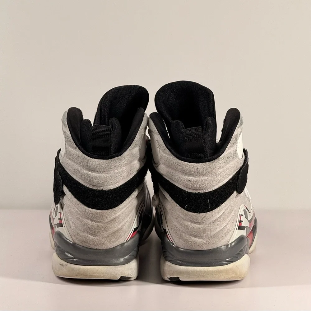 Air Jordan 8 Retro Bugs Bunny White Black True Red Men's Size 12 - 305381-103 - Picture 10 of 15